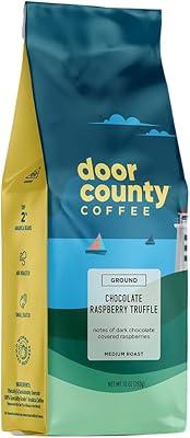 Door County Chocolate Raspberry Truffle Coffee, 10 oz