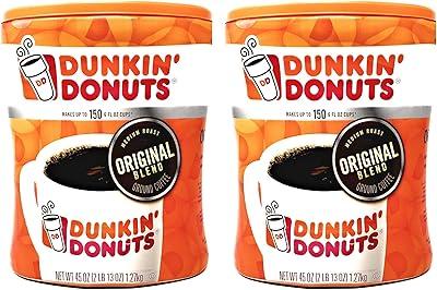 Dunkin' Donuts Original Blend, 45oz x2