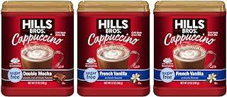 Hills Bros Sugar-Free Cappuccino Mix Variety Pack (3 Pack)