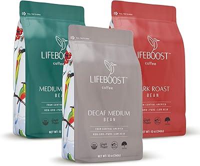 Lifeboost Coffee 3-Pack Bundle