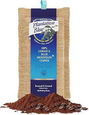 Plantation Blue Jamaica Blue Mountain Coffee, 16 oz