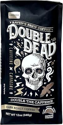 Raven's Brew Double Dead Dark Roast, 12oz