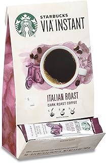 Starbucks VIA Italian Roast Coffee Packets (50 Pack)